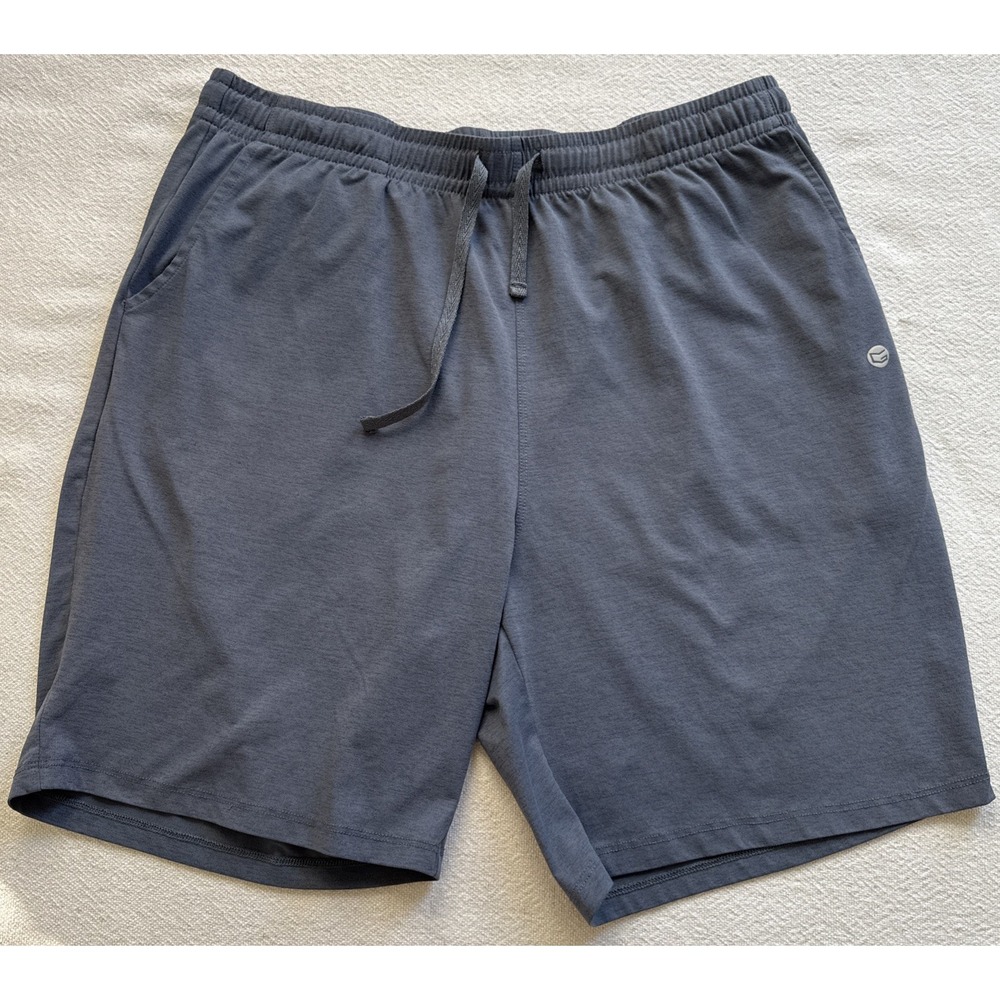 G Gradual Men's Gray Running Exercise Training Gym Shorts- Size XL